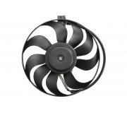 Вентилятор радиатора (электрический, D=295) Volkswagen Golf 5 / Фольксваген Гольф 5 2003-2009 D8W018TT THERMOTEC (Польша)
