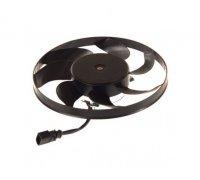 Вентилятор радиатора (электрический, D=295) Volkswagen Golf 5 / Фольксваген Гольф 5 2003-2009 D8W023TT THERMOTEC (Польша)