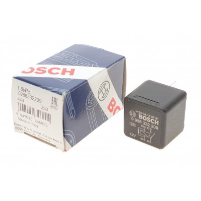 Реле насоса АКПП Volkswagen Golf 5 / Фольксваген Гольф 5 2003-2009 0986332209 BOSCH (Німеччина)