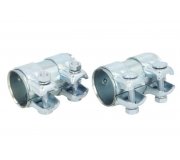 Хомут глушника (95мм, 2шт) Volkswagen Golf 5 / Фольксваген Гольф 5 2003-2009 0219-01-0077P/2 4MAX (Польща)