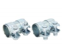 Хомут глушника (95мм, 2шт) Volkswagen Golf 5 / Фольксваген Гольф 5 2003-2009 0219-01-0077P/2 4MAX (Польща)