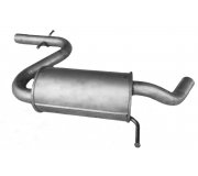 Глушник середній (резонатор) Volkswagen Golf 5 / Фольксваген Гольф 5 2003-2009 ED01.253 EDEX (Польща)