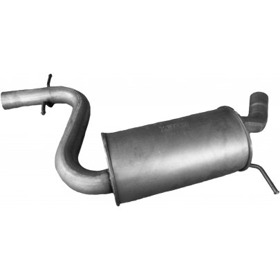 Глушник средний (резонатор) Volkswagen Golf 5 / Фольксваген Гольф 5 2003-2009 ED30.612 EDEX (Польша)