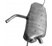 Глушник задній (резонатор) Volkswagen Golf 5 / Фольксваген Гольф 5 2003-2009 ED30.614 EDEX (Польща)