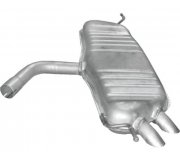 Глушник задній (резонатор) Volkswagen Golf 5 / Фольксваген Гольф 5 2003-2009 FP7402G31 POLMOSTROW (Польща)