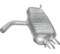 Глушник задний (резонатор) Volkswagen Golf 5 / Фольксваген Гольф 5 2003-2009 30617 POLMOSTROW (Польша)