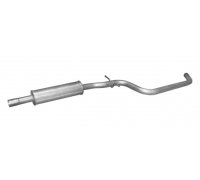 Глушник средний (резонатор) Volkswagen Golf 5 / Фольксваген Гольф 5 2003-2009 PL30.258 POLMOSTROW (Польша)