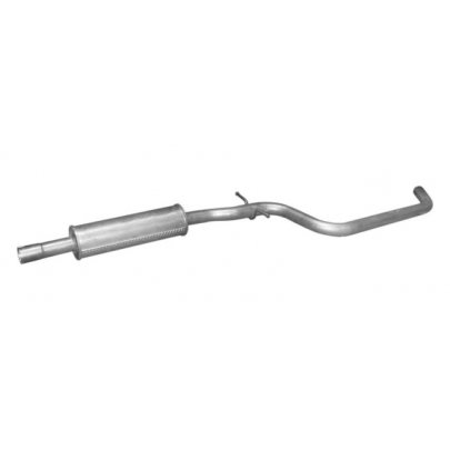 Глушник середній (резонатор) Volkswagen Golf 5 / Фольксваген Гольф 5 2003-2009 PL30.258 POLMOSTROW (Польща)