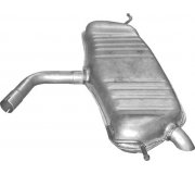 Глушник задній (резонатор) Volkswagen Golf 5 / Фольксваген Гольф 5 2003-2009 PL30.614 POLMOSTROW (Польща)