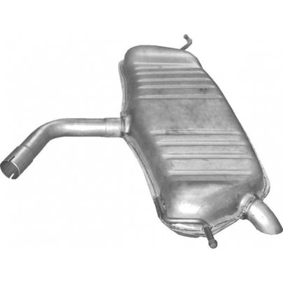 Глушник задний (резонатор) Volkswagen Golf 5 / Фольксваген Гольф 5 2003-2009 PL30.614 POLMOSTROW (Польша)