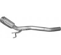 Глушник передний (резонатор) Volkswagen Golf 5 / Фольксваген Гольф 5 2003-2009 PL30.627 POLMOSTROW (Польша)