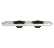 Кронштейн крепления глушителя Volkswagen Golf 5 / Фольксваген Гольф 5 2003-2009 V10-2413 VAICO (Германия)