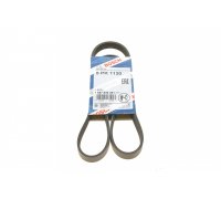 Ремінь генератора Volkswagen Touareg 2 / Фольксваген Туарег 2 4.2 V8 FSI 2010-2018 1987946291 BOSCH (Німеччина)