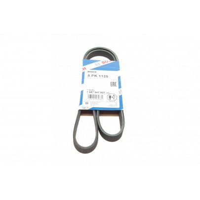 Ремінь генератора Volkswagen Touareg 2 / Фольксваген Туарег 2 4.2 V8 FSI 2010-2018 1987947927 BOSCH (Німеччина)