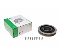 Шкив коленвала (с болтом) Volkswagen Touareg 2 / Фольксваген Туарег 2 3.0 V6 TDI 2010-2018 544010220 INA (Германия)