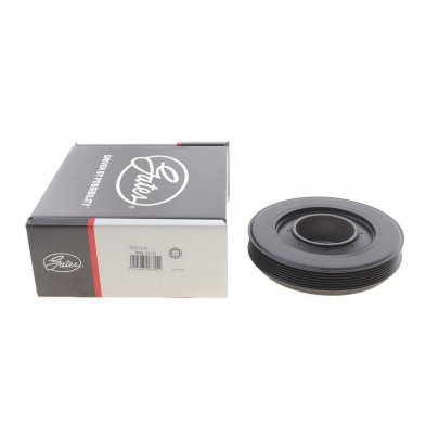 Шків колінвалу Volkswagen Touareg 2 / Фольксваген Туарег 2 3.0 V6 TDI 2010-2018 TVD1133 GATES (Бельгія)