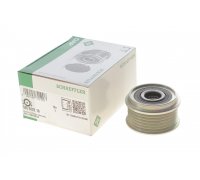 Шкив генератора Volkswagen Touareg 2 / Фольксваген Туарег 2 3.0 V6 TDI 2010-2018 535022210 INA (Германия)