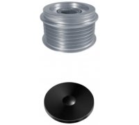 Шкив генератора Volkswagen Touareg 2 / Фольксваген Туарег 2 3.0 V6 TDI 2010-2018 9XU358038-971 HELLA (Германия)