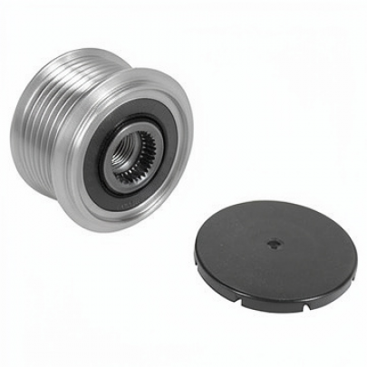 Шків генератора Volkswagen Touareg 2 / Фольксваген Туарег 2 3.6 V6 FSI 2010-2018 OAP7095 GATES (Бельгія)