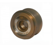 Шкив генератора Volkswagen Touareg 2 / Фольксваген Туарег 2 3.0 V6 TDI 2010-2018 ZN5595 ERA (Италия)