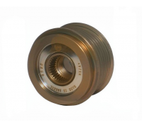 Шкив генератора Volkswagen Touareg 2 / Фольксваген Туарег 2 3.0 V6 TDI 2010-2018 ZN5595 ERA (Италия)