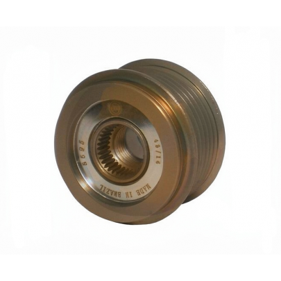 Шків генератора Volkswagen Touareg 2 / Фольксваген Туарег 2 3.0 V6 TDI 2010-2018 ZN5595 ERA (Італія)