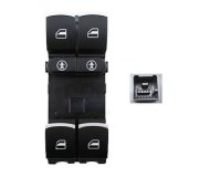 Кнопка склопідйомника ліва (водійська) Volkswagen Touareg 2 / Фольксваген Туарег 2 2010-2018 26327 MEAT and DORIA (Італія)