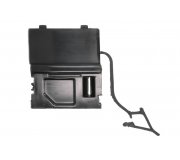 Заглушка бампера переднего правая (под буксировочный крюк, под покраску) Volkswagen Touareg 2 / Фольксваген Туарег 2 2010-2018 5513-00-9586928P BLIC (Польша)