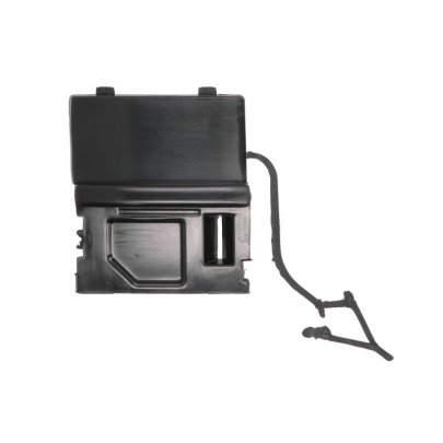 Заглушка бампера переднього права (під буксирувальний гак, під фарбування) Volkswagen Touareg 2 / Фольксваген Туарег 2 2010-2018 5513-00-9586928P BLIC (Польща)