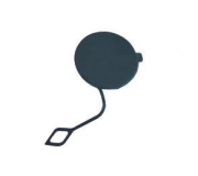 Заглушка бампера переднего левая (под буксировочный крюк) Volkswagen Touareg 2 / Фольксваген Туарег 2 2010-2018 7417917 FPS (Тайвань)