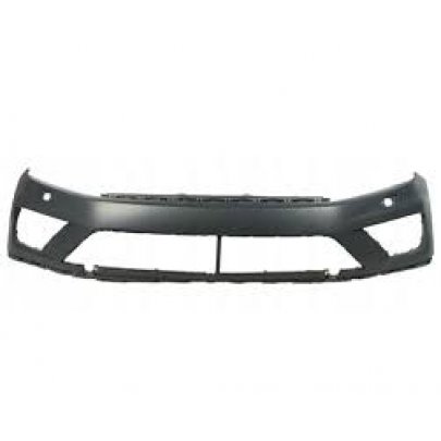 Бампер передний (под покраску) Volkswagen Touareg 2 / Фольксваген Туарег 2 2010-2018 95K107 POLCAR (Польша)