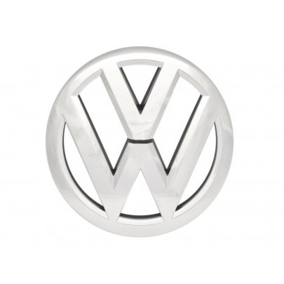 Емблема передньої решітки Volkswagen Touareg 2 / Фольксваген Туарег 2 2010-2018 KH9591100OE VW (Німеччина)