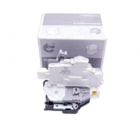 Замок передней двери левой (с центральным замком, 9 pin) Volkswagen Touareg 2 / Фольксваген Туарег 2 2010-2018 16SKV521 SKV GERMANY (Польша)