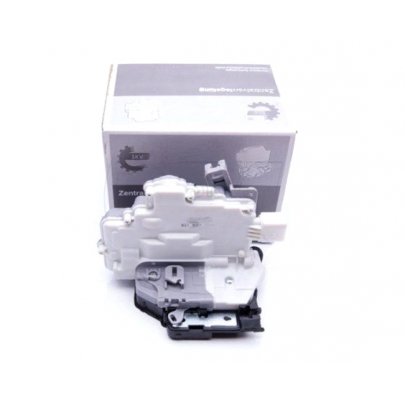 Замок передней двери правой (с центральным замком, 7 pin) Volkswagen Touareg 2 / Фольксваген Туарег 2 2010-2018 16SKV522 SKV GERMANY (Польша)