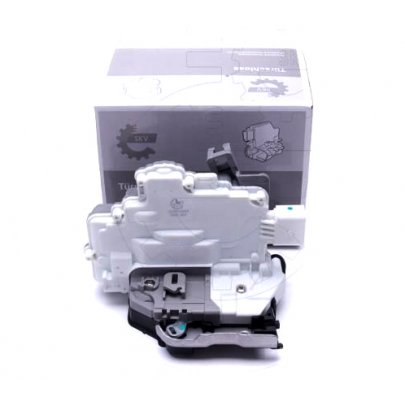 Замок задней двери правый (с центральным замком, 9 pin) Volkswagen Touareg 2 / Фольксваген Туарег 2 2010-2018 16SKV944 SKV GERMANY (Польша)