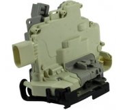 Замок передніх дверей лівий (з центральним замком, 9 pin) Volkswagen Touareg 2 / Фольксваген Туарег 2 2010-2018 2314005 METZGER (Німеччина)