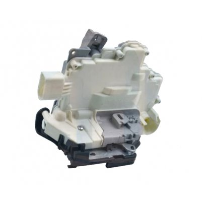 Замок передней двери левой (с центральным замком, 9 pin) Volkswagen Touareg 2 / Фольксваген Туарег 2 2010-2018 660180 ERA (Италия)