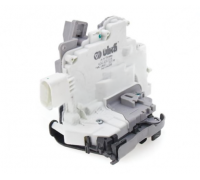 Замок задней двери левой (с центральным замком, 9 pin) Volkswagen Touareg 2 / Фольксваген Туарег 2 2010-2018 88391796301 VIKA (Тайвань)