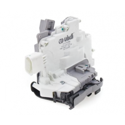 Замок задней двери левой (с центральным замком, 9 pin) Volkswagen Touareg 2 / Фольксваген Туарег 2 2010-2018 88391796301 VIKA (Тайвань)