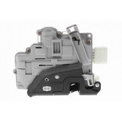 Замок задніх дверей лівий (з центральним замком, 9 pin) Volkswagen Touareg 2 / Фольксваген Туарег 2 2010-2018 D016L SIGNEDA (Литва)