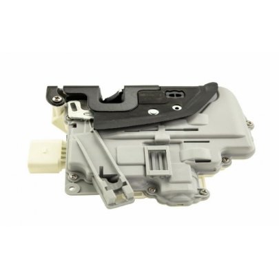 Замок передней двери левой (с центральным замком, 9 pin) Volkswagen Touareg 2 / Фольксваген Туарег 2 2010-2018 FT00048 Fast (Италия)