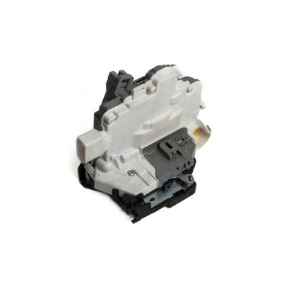 Замок передней двери левой (с центральным замком, 9 pin) Volkswagen Touareg 2 / Фольксваген Туарег 2 2010-2018 YS-LK0015L YSPARTS (КНР)