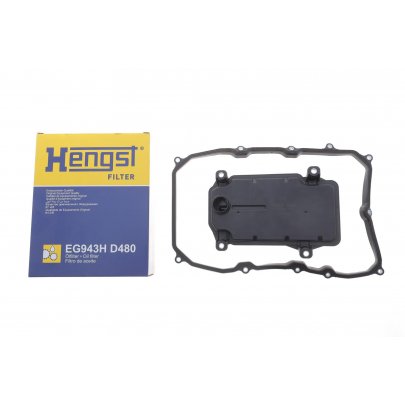 Фильтр масляный АКПП (с прокладкой) Volkswagen Touareg 2 / Фольксваген Туарег 2 2010-2018 EG943HD480 HENGST (Германия)