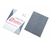 Фільтр салону (вугільний) Volkswagen Touareg 2 / Фольксваген Туарег 2 2010-2018 104078 SOLGY (Іспанія)