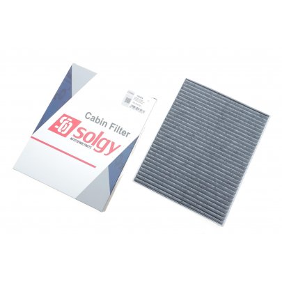 Фильтр салона (угольный) Volkswagen Touareg 2 / Фольксваген Туарег 2 2010-2018 104078 SOLGY (Испания)