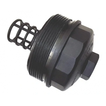 Крышка корпуса масляного фильтра Volkswagen Touareg 2 / Фольксваген Туарег 2 3.6 V6 FSI 2010-2018 021115433E VW (Германия)