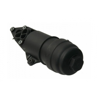 Корпус масляного фильтра Volkswagen Touareg 2 / Фольксваген Туарег 2 3.0 V6 TSI Hybrid 2010-2018 06E115405K VW (Германия)