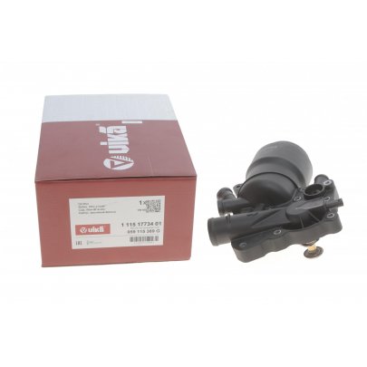 Корпус масляного фільтра (з термостатом) Volkswagen Touareg 2 / Фольксваген Туарег 2 3.0 V6 TDI 2010-2018 11151773401 VIKA (Тайвань)