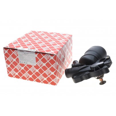 Корпус масляного фільтра (з термостатом) Volkswagen Touareg 2 / Фольксваген Туарег 2 3.0 V6 TDI 2010-2018 183602 FEBI (Німеччина)