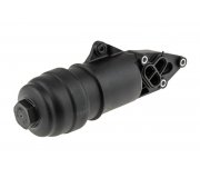 Корпус масляного фильтра Volkswagen Touareg 2 / Фольксваген Туарег 2 3.0 V6 TSI Hybrid 2010-2018 CCL-AU-035 NTY (Польша)